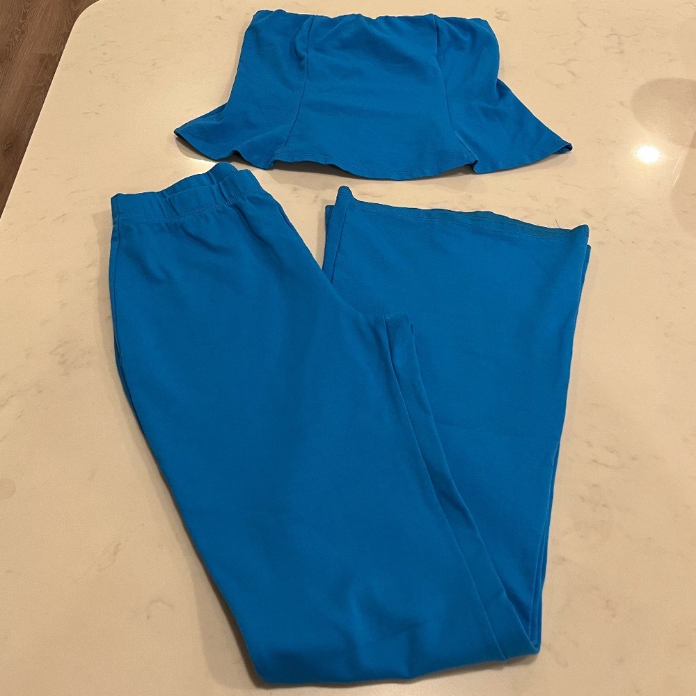 Blue Blush two piece set